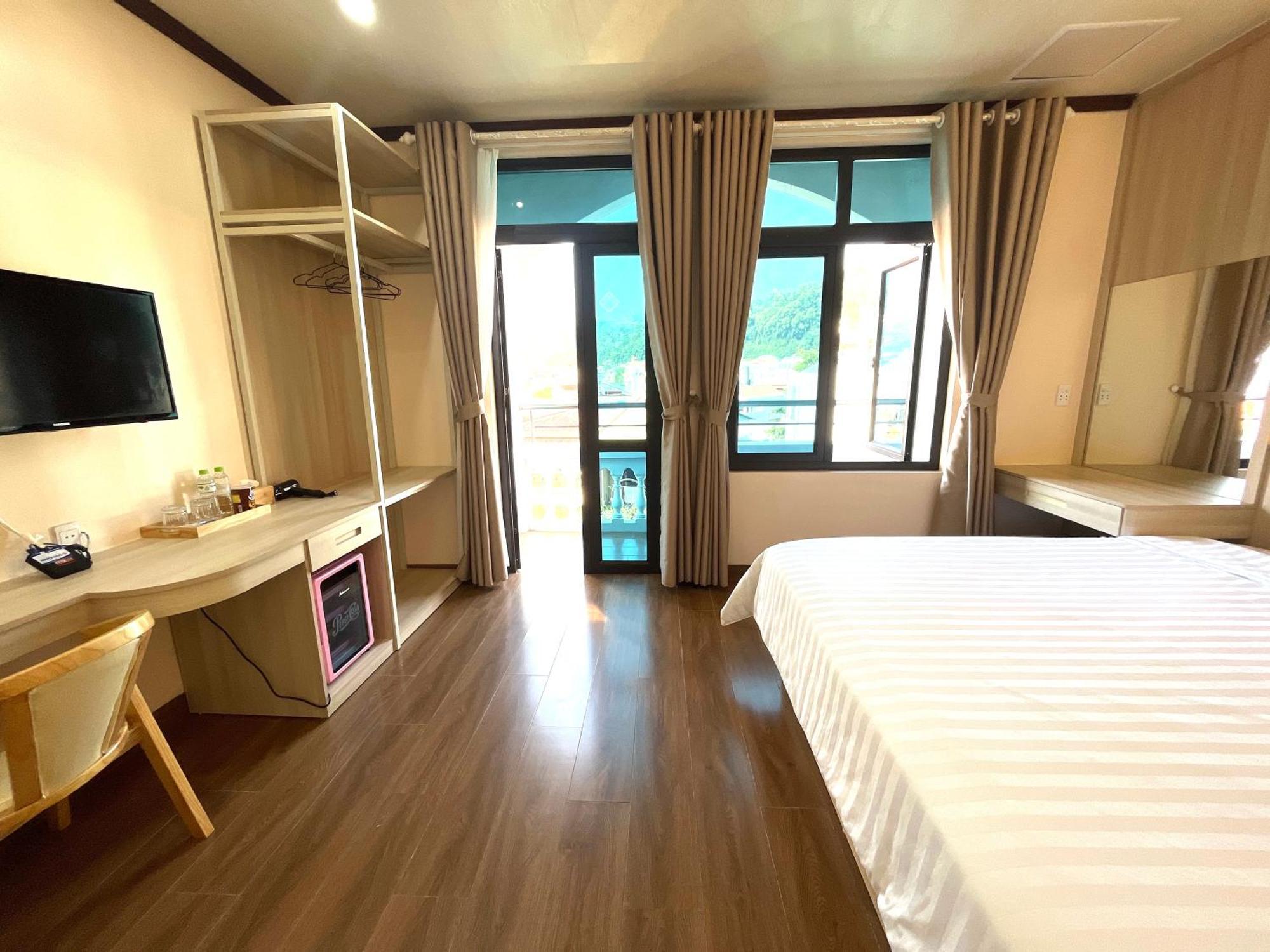 Vuon Cam Hotel Cao Bang Exterior photo