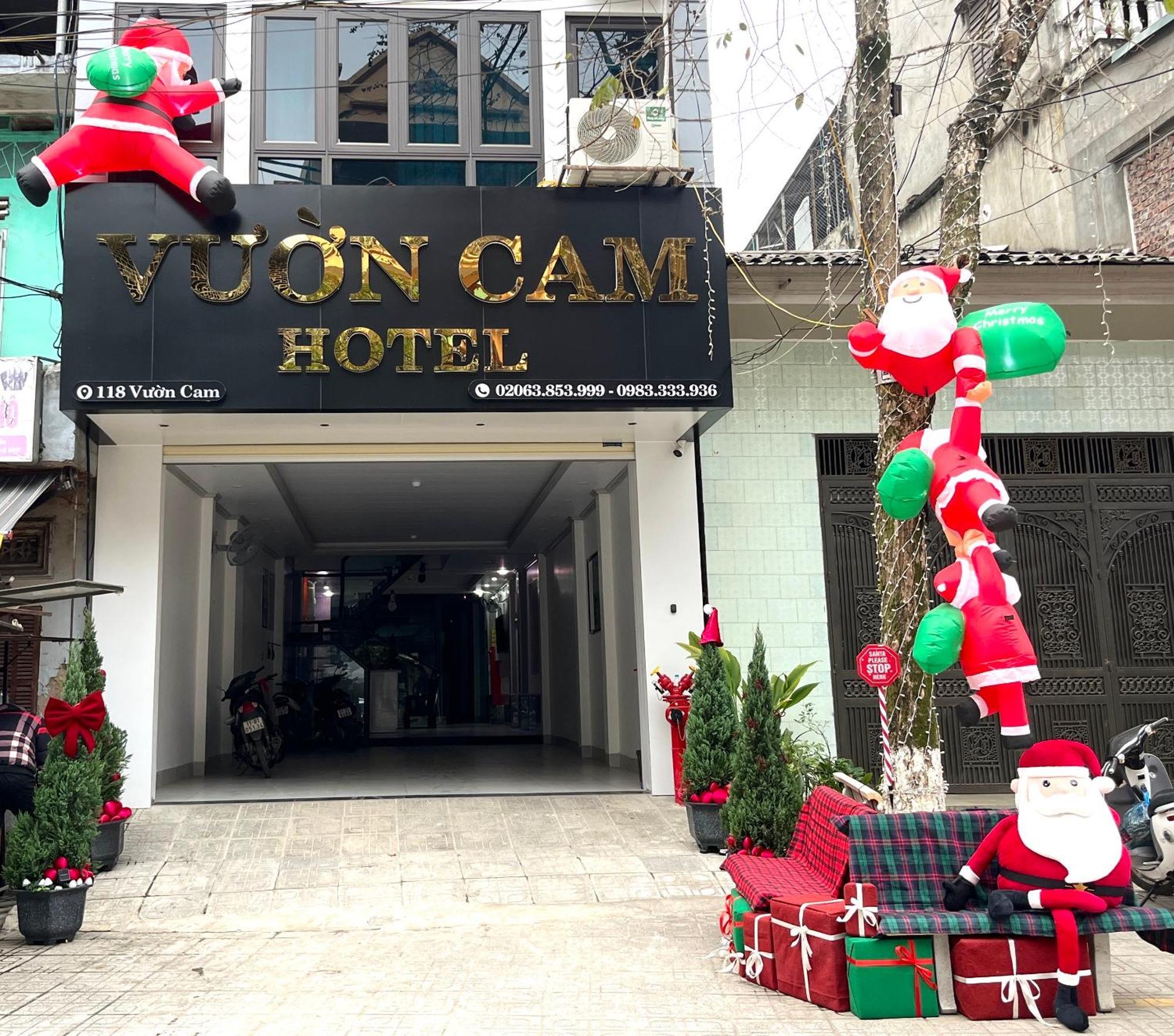 Vuon Cam Hotel Cao Bang Exterior photo